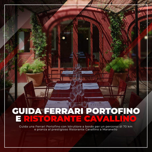 Guida Ferrari Portofino e Ristorante Cavallino