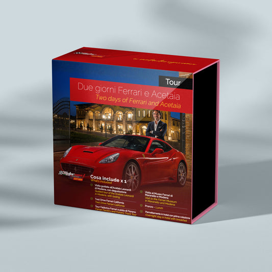Due giorni in Ferrari con visita in Acetaia