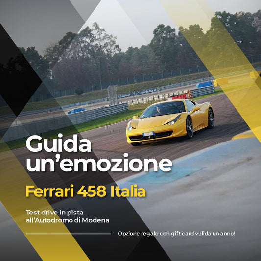 Esperienza in pista Racetrack & Road Ferrari 458 Italia