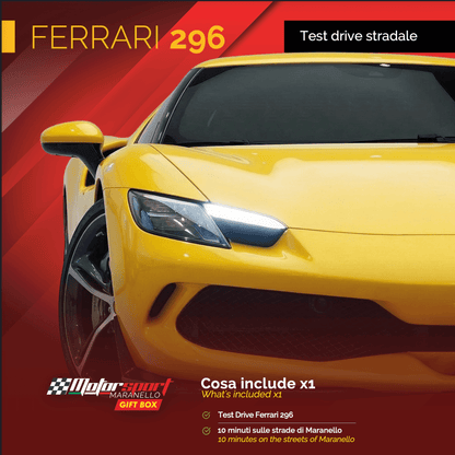 Esperienza di guida Ferrari 296