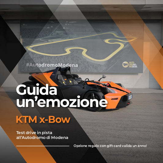 Esperienza in pista Racetrack KTM x-Bow