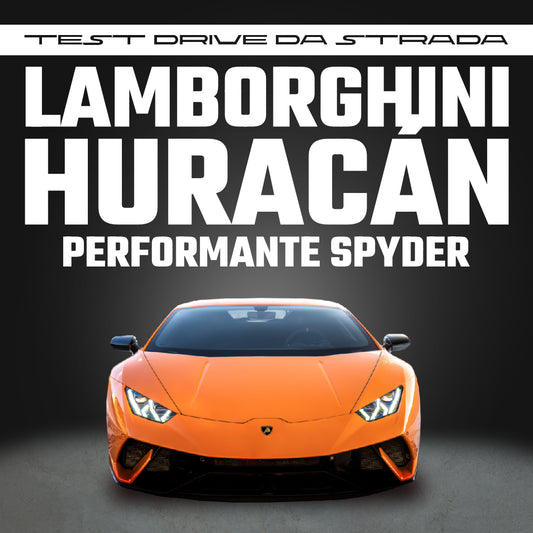 Esperienza di guida Lamborghini Huracan Performante Spyder